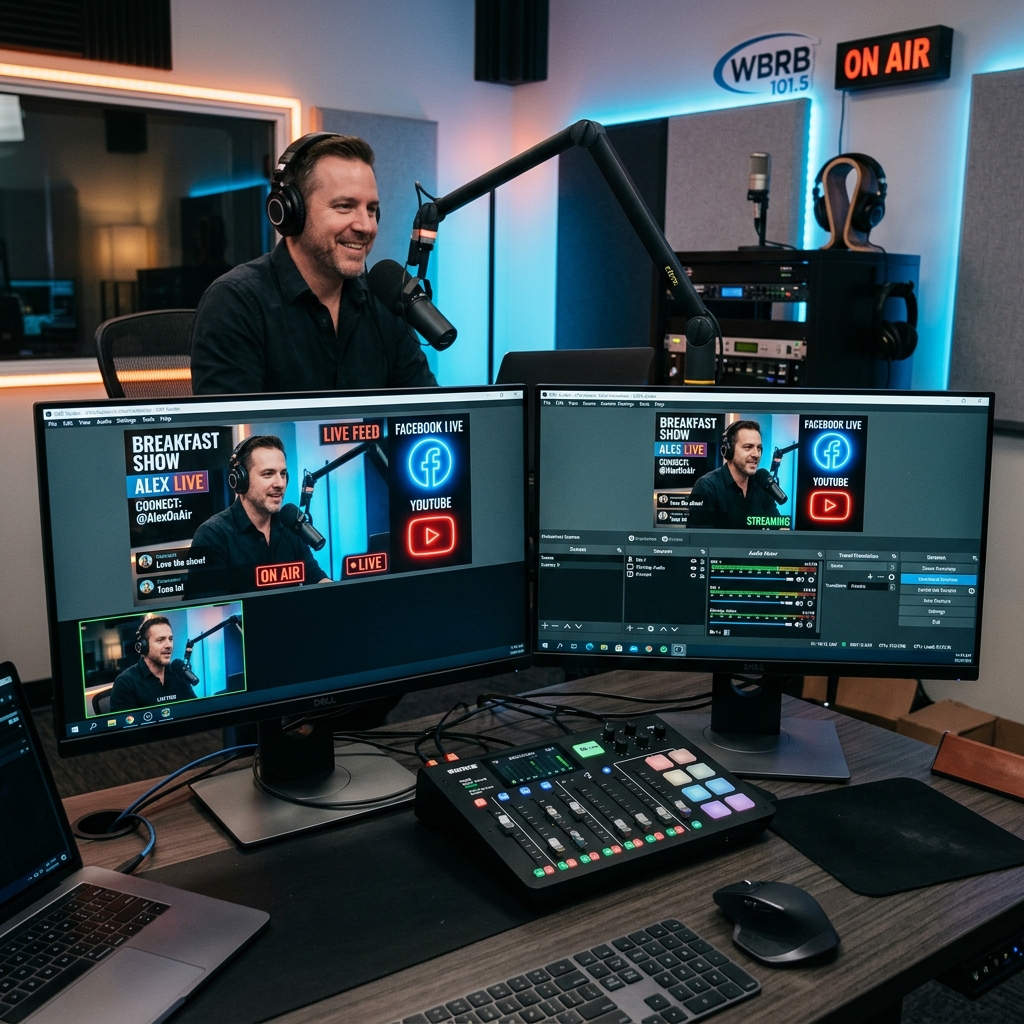 Transmitir Radio con OBS Studio